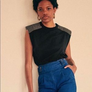 Sézane Robin t-shirt in black